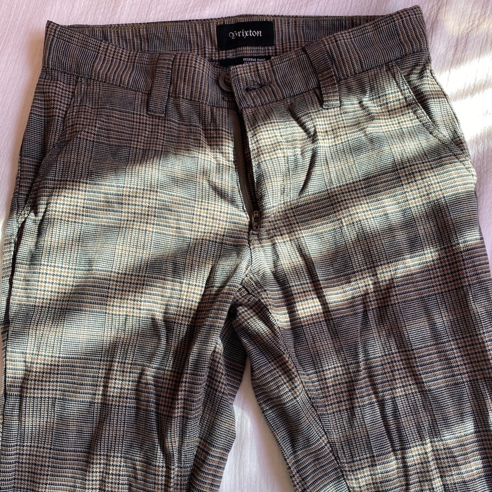 Brixton Plaid Pants